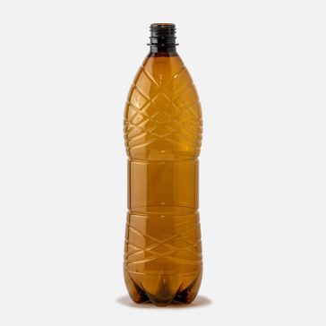 1 literes barna ELLIPSE PET flakon